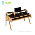 Mobilier de studio de photographie de bureau de musique classique pour atelier d&#39;enregistrement en stock